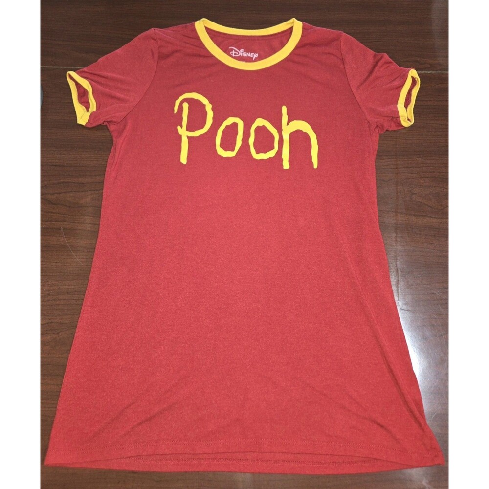 DISNEY Winnie The Pooh  Poly/Rayon Top Ladies Size Large